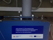 Slévárenská stanice u pecí slévárny kovů z projektu dotace EU