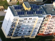 Solární kolektory animatrans - obytný dům Týn nad Vltavou